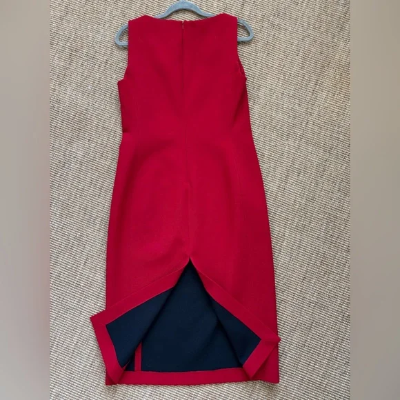 Zara Red Midi Dress - Picture 9 of 11